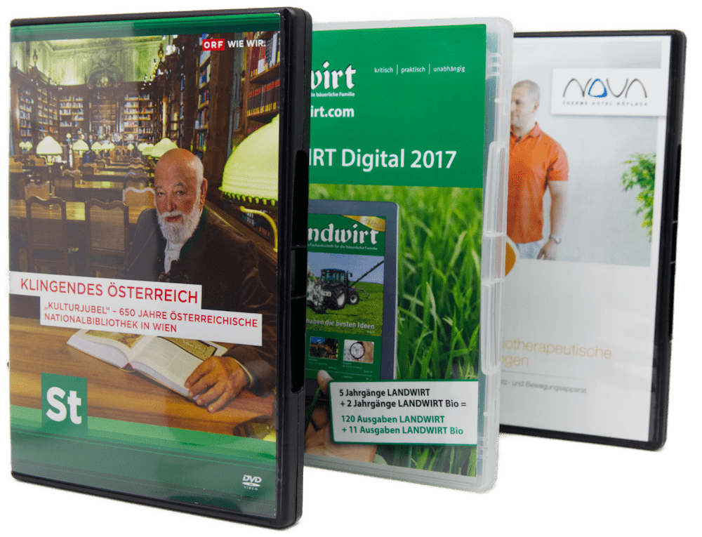 Kopierservice für CDs, DVDs und USB-Sticks mit schneller Bearbeitung